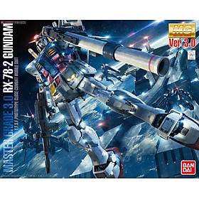 Hình ảnh ĐỒ CHƠI MG 1/100 RX-78-2 3.0 GUNDAM BANDAI MÔ HÌNH LẮP RÁP