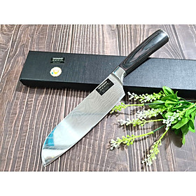 Mua DAO - DAO BẾP NHẬT BẢN SANTOKU THÉP DAMASCUS MÃ A7 DT116 nt topcomshop vn
