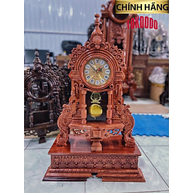 Mua Đồng Hồ Để Bàn Gỗ Hương Thương Hiệu TOKDODO