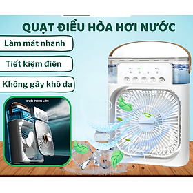 QUẠT ĐIỀU HÒA PHUN SƯƠNG LÀM MÁT THÔNG MINH MẪU MỚI CHO MỌI GIA ĐÌNH HÀNG CHUẨN