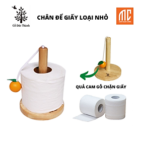 28431 |Chân để giấy cuộn nhỏ gỗ sạch Gỗ Đức Thành