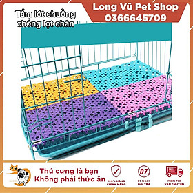 Tấm lót sàn nhựa chống lọt chân dành cho chó mèo