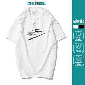 Áo thun nam cổ tròn ngắn tay cao cấp đẹp chất vải cotton co giãn 4 chiều thoáng mát ZAVAS  Z16
