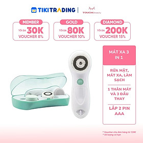 Bộ Dụng Cụ Touch Beauty Mát Xa Và Chăm Sóc Da 3in1 TB-0759A