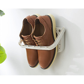 Giá móc kệ treo giày dép gắn tường sáng tạo dùng miếng dính siêu tiện lợi - Giao màu ngẫu nhiên