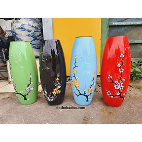 Mua Bình Bông Sứ Bát Tràng Cắm Hoa Tài Lộc Cao 47cm
