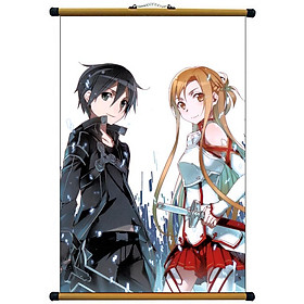 Hình ảnh Tranh ảnh treo tường Sword Art Online có khung nẹp