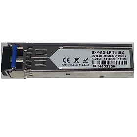 Module quang SFP 2 sợi quang 1.25g, LC, 10km DDM singmode chính hãng