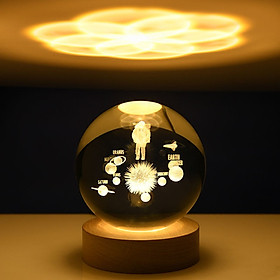 Mua Quả Cầu Pha Lê Kèm Chân Đế Phát Sáng  Tạo Hình Sáng Tạo  Quả Cầu Để Bàn Decor Trang Trí Phòng Ngủ  Quà Tặng Sinh Nhật hàng nhập khẩu