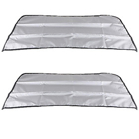 1 Pair Magnetic Adsorption Car Sunscreen Shade Protector Curtains