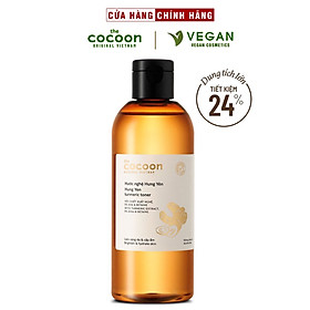 Toner nước nghệ Hưng Yên Cocoon 310ml giúp da sáng mịn rạng rỡ thuần chay