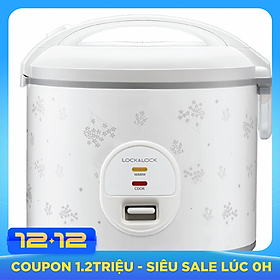 Nồi Cơm Điện Nắp Gài Lock&Lock EJR445GRY (1.8 Lít)