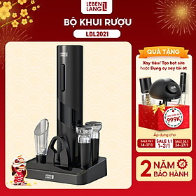Mua Bộ mở rượu vang Lebenlang LBL2021  dụng cụ mở nút chai rượu vang bằng pin  không kèm pin - hàng chính hãng