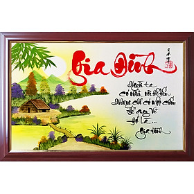 Mua Tranh thư pháp Gia Đình