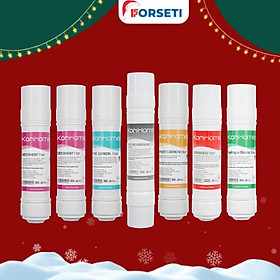 Combo 7 lõi lọc nước Korihome Hàng chính hãng dùng cho máy lọc nước Korihome WPK-908