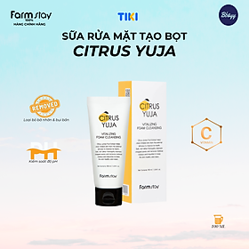 Sữa Rửa Mặt Tạo Bọt Citrus Yuja _ Citrus Yuja Vitalizing Foam Cleansing