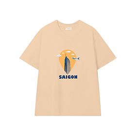 Áo T-Shirt TEEHAY du lịch Sài Gòn thun tay lỡ Form rộng Unisex