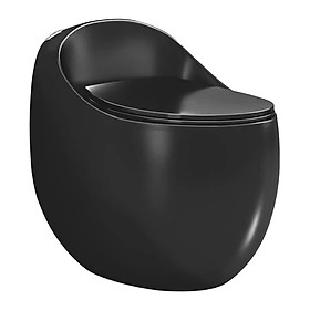 Mua BỒN CẦU QUẢ TRỨNG NHẬP KHẨU CAO CẤP GROVES men đen R22 BLACK