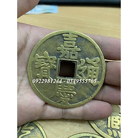 Bộ Xu Ngũ Đế Chiêu Tài đường kính xu 60mm, 80mm