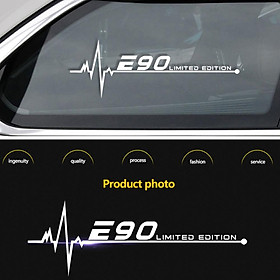 1 Sticker Dán Cửa Sổ Xe Hơi BMW E28 E30 E34 E36 E39 E46 E53 E60 E61 E62 E70 E87 E90 E91 E92 E93 Chất Lượng