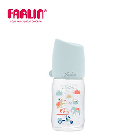 Bình Sữa Nhựa Cổ Rộng Mẫu Mới FARLIN -180ml/280ml