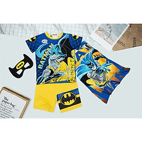 Bộ siêu nhân bé trai batman thương hiệu samkids chất vải siêu đẹp B125
