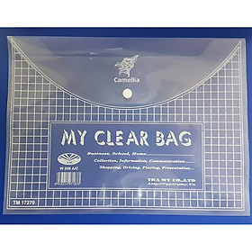 Combo 50 túi clear khổ A4 cỡ trung và 50 túi clear khổ F dầy