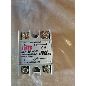 Mua Rơ le bán dẫn Fotek SSR  50VA-H  50DA-H  60DA-H  60VA-H  80VA-H  80DA-H