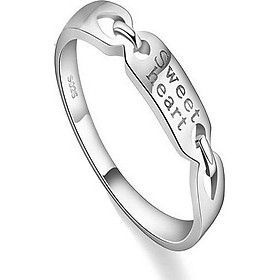 Nhẫn bạc nữ Hiểu Minh NU218