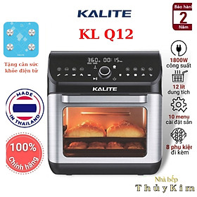 Mua HÀNG CHÍNH HÃNG - NỒI CHIÊN KHÔNG DẦU KALITE KL Q12 MADE IN THÁI LAN- TẶNG KÈM QUÀ