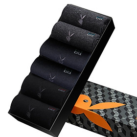 Hộp 6 Đôi Tất Nam Thoáng Khí Playboy
