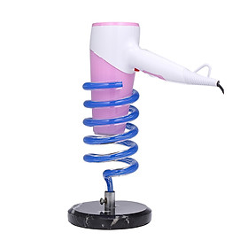 Professional Marble Hair Dryer Stand Table Type Dryer Holder Specially For Salon Hotel Use Blue