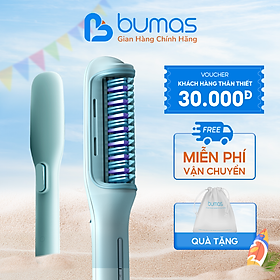 Lược Điện Ion Âm BUMAS H10 - Máy Duỗi Tóc Phủ Protein Kích Thích Mọc Tóc - Chăm Sóc Tóc Mềm Mượt - Hàng Chính Hãng