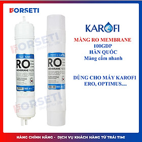Mua Lõi số 4 Màng RO Membrane 100GDP Karofi nhập khẩu Hàn Quốc chính hãng dùng cho các máy Karofi ERO  Karofi Optimus ...