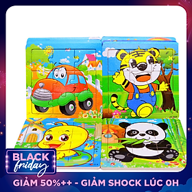 COMBO 5 tranh ghép hình 9 miếng