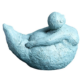 Sculpture Figurine Resin Craft Women Statue Abstrct Art Home Decor