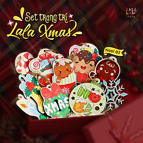 Đồ Chơi Tô Màu Gỗ Noel LalaXmas