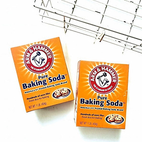 Bộ 2 Hộp Bột Baking Soda Đa Công Dụng 454g - Arm & Hammer Chính Hãng, Nhập Khẩu Từ Mỹ, Giúp Tẩy Tế Bào Chết, Làm Trắng Răng Hiệu Quả, Làm Bánh, Tẩy Rửa Nhà Bếp, Giày Dép, Sàn Nhà Nhanh, Hiệu Quả