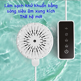 Mua Máy rửa rau quả thực phẩm điện phân khử trùng zone bằng sóng siêu âm xung kích nạp sạc GermanyTech