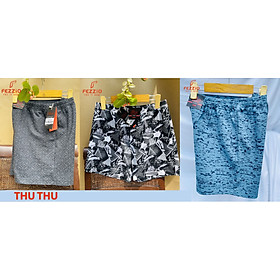 Combo 3 quần đùi mặc nhà, đi ngủ chất thun cotton 100% chính hãng Fezzio