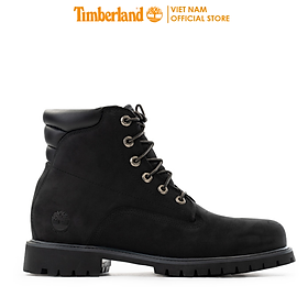 Giày Boot Nam Cổ Cao Timberland 6 inch Basic Alburn Boot WP BlackNubuck TB06939R01