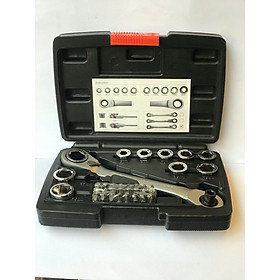 Mua Bộ cờ lê vặn ốc vít tự động lắc léo 36 chi tiết C-Mart K0029-B Bộ cờ lê tự động có khóa gạt Bộ vặn ốc vít tự động đảo chiều