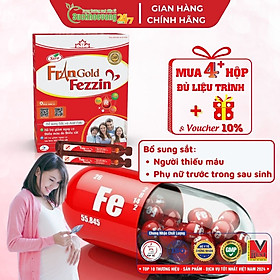 Siro bổ máu FRANGOLD FEZZIN hết biếng ăn, tăng hấp thu, chống táo bón - Hộp 20 ống x 10ml