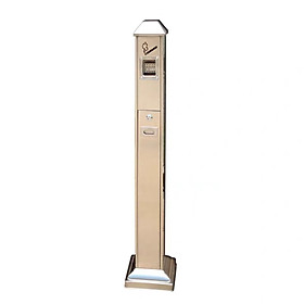 Mua Cột trụ inox gạt tàn  cây gạt tàn inox hình mái