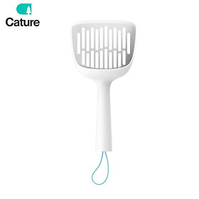Cature Cat Litter Scoop Kitty Sifter with Deep Shovel Anti- Bacterial Litter Sifter Scoop Designed for Easy Sifting