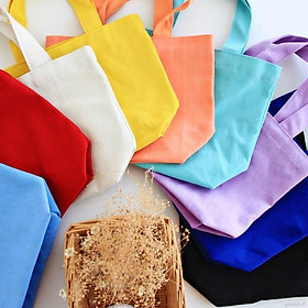 Túi xách tay bằng vải đựng hộp cơm trưa có thể tái sử dụng tiện lợi