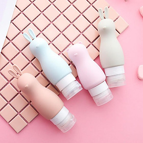 1 Chai Chiếc Mỹ Phẩm Đi Du Lịch Tai Thỏ Và Gấu - Màu Ngẫu Nhiên