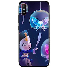 Ốp lưng dành cho Xiaomi Redmi 9 - Redmi 9A - mẫu Tiểu Cường Và Bướm