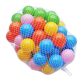 Đồ chơi quả bóng nhựa nhiều màu sắc cho bé chơi cùng lều bóng túi 50 hoặc