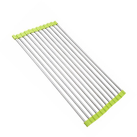 Kệ inox kê bồn rửa chén (37 x 24 cm)